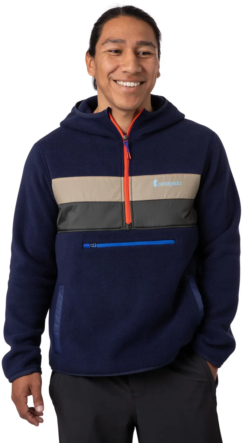 Cotopaxi Mens Teca Fleece Hooded Half-Zip Jacket - Phone Home-2